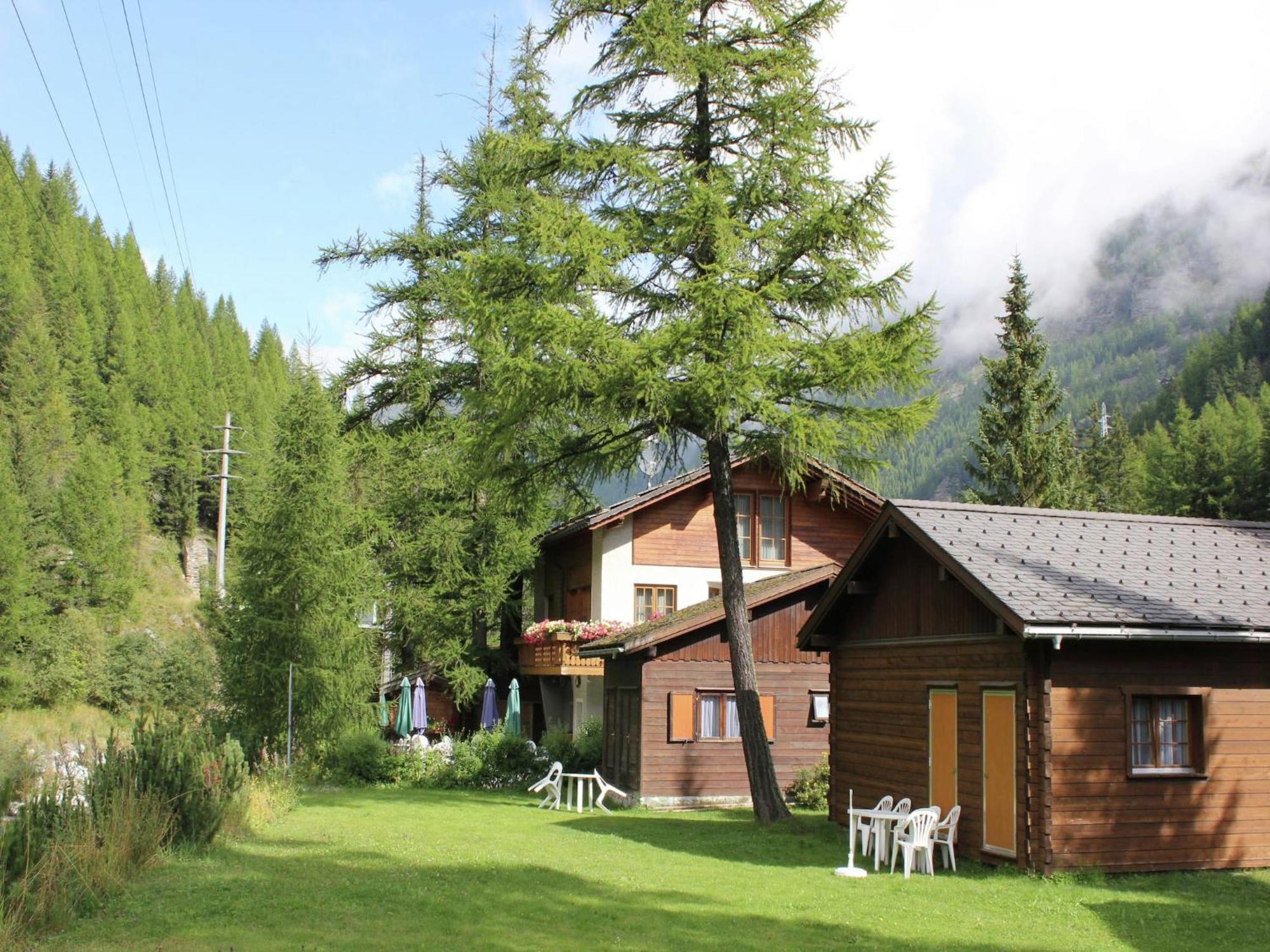 Modern Chalet In Saas Balen With Garden Extérieur photo
