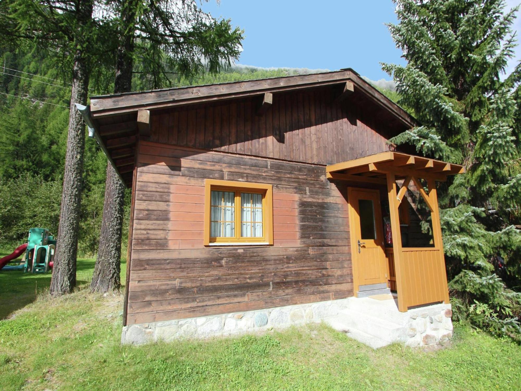 Modern Chalet In Saas Balen With Garden Extérieur photo